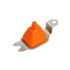 Bump Stop Front Rear Standard Dynamic Orange 1BW - RNV100060PBO - Polybush