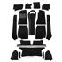Carpet Set - Standard - Black - LHD - RP1230BLACK