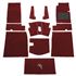 Carpet Set Complete - Red Nylon RHD - Sprint Mk1 - RP1256RED - Moss