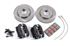 Uprated Brake Kit - 4 Pot Vented Alloy - MGB - All Models - Inc. Vented Discs (15 in Wheels Required) - RP1415