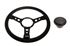 Steering Wheel 14" Vinyl With Black Centre Black Boss - RP1519 - Mountney 