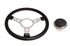 Steering Wheel 14" Vinyl With Polished Centre Polished Boss - RP1521A - Mountney 