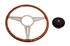 Moto-Lita Steering Wheel & Boss Kit - 14 Inch Wood - Flat With Slots - Thick Grip - RP1764TG