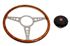 Moto-Lita Steering Wheel & Boss Kit - 14 Inch Wood - Flat With Holes - RP1767