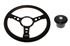 Vinyl 14 Inch Steering Wheel With Black Centre - Black Boss - RP1777 - Mountney