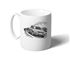 MG5 2021 on Mug - Black & White with Reg - RP2205BWMUG