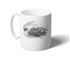 MG TF NAC/SAIC 2008-2010 Mug - Black & White with Reg - RP2212BWMUG