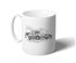 Rover 25 Mk1 5 Door 1999on Mug - Black & White with Reg - RP2239BWMUG