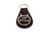 Key Ring - Stag - Black Leather - RS1412
