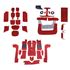 Interior Trim Kit - Full Leather - Mk2 RHD - Red - RS1676RED