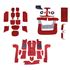 Interior Trim Kit - Full Leather - Mk2 LHD - Red - RS1691RED