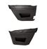 Triumph Stag Rear Cubby Panel - Pair - Mk1 - Leather - Black - RS1755BLACK