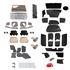 Vitesse Complete Interior Trim Kit - Black - 1600 Convertible LHD - RV6060BLACK