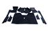 Tufted Carpet Set - LHD - Dark Blue - Triumph Vitesse All Models - RV6091BLUE