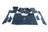 Tufted Carpet Set - LHD - Shadow Blue - Triumph Vitesse All Models - RV6091BLUESHAD
