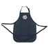Blue Workshop Apron with Embroidered MG Logo - RX1579MG