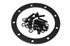 Moto-Lita Replacement Finishing Ring & Screw Kit - Black - RX2008BLACK