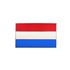 National Badge - Netherlands - Self Adhesive 30 x 50mm - RX2207
