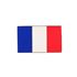 National Badge - France - Self Adhesive 30 x 50mm - RX2209