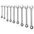 Spanner Set AF Ratchet Combination 1/4" to 3/4" (9 Piece) - RX2249 - Laser