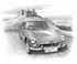 MGB GT V8 Personalised Portrait in Black & White - RP1745BW