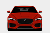 Jaguar XF 2016 On Wiper Blades