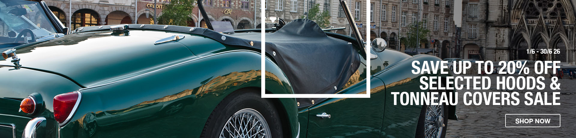 Special Offer - Up to 20% Off Hoods & Tonneau Covers