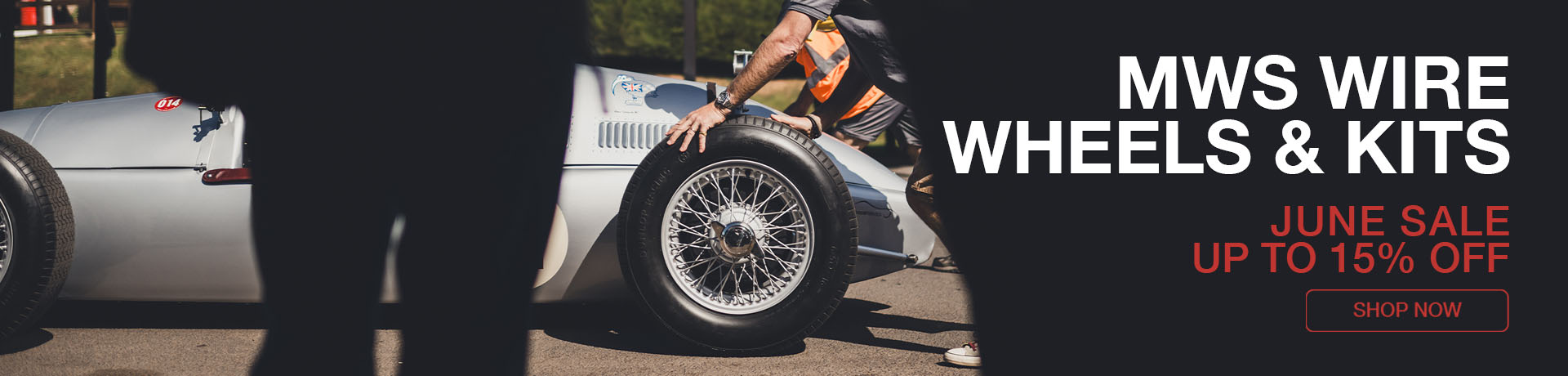 Special Offer - Up to 15% Off MWS Wire Wheels