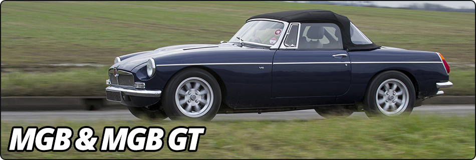 Dark Blue MGB GT Roadster