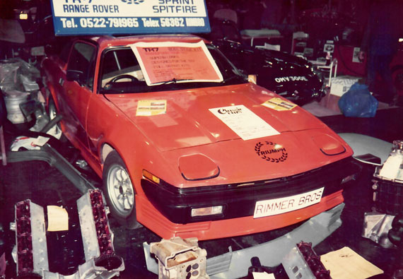 Rimmer Bros Attending their First NEC Classic Car Show 1984