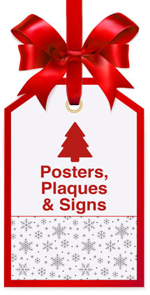 Posters, Plaques and Signs