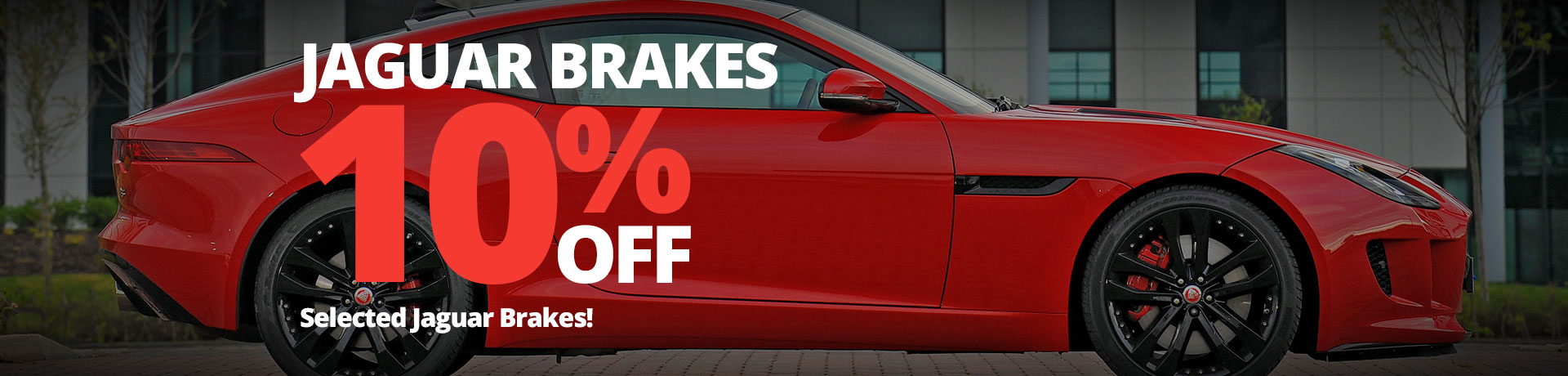 10% off Jaguar Brakes