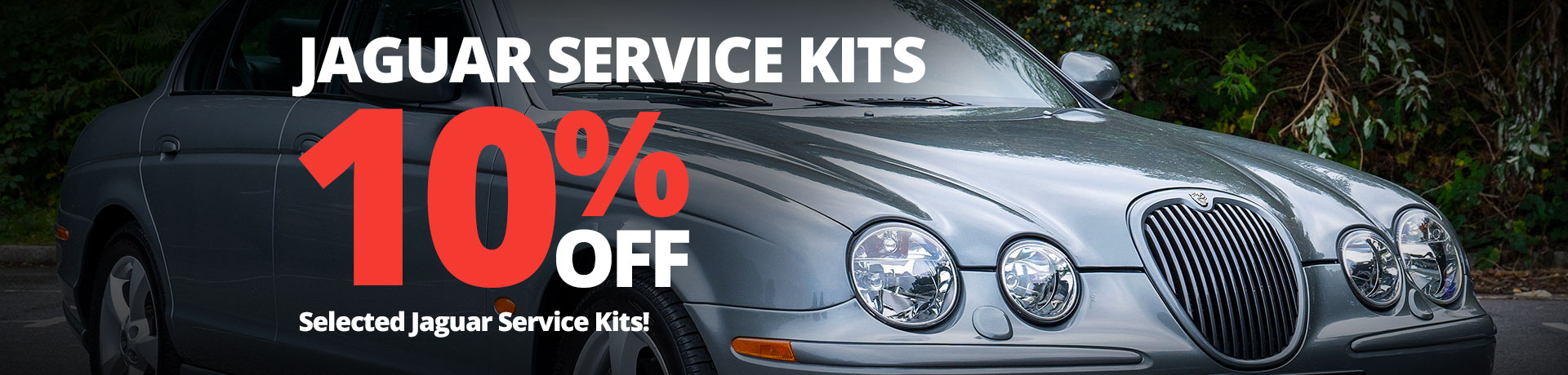 10% off Jaguar Service Kits