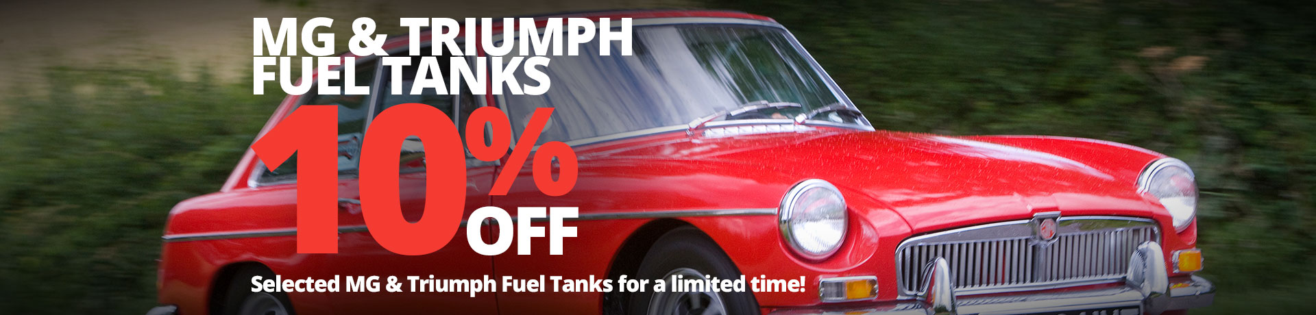 Save Gallons with a New Fuel Tank for your Triumph or MG