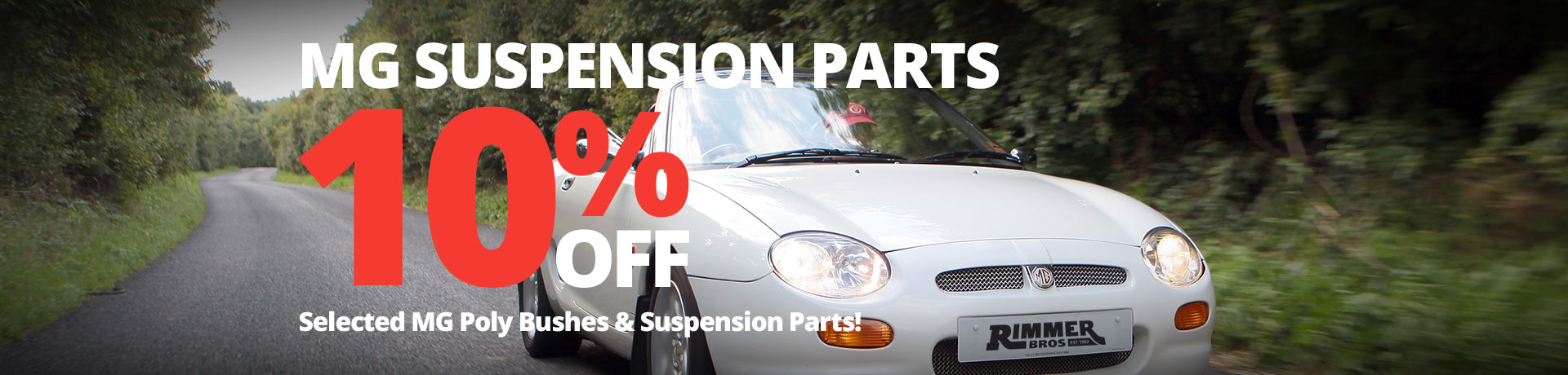 10% off Selected Poly Bushes & Suspension Parts