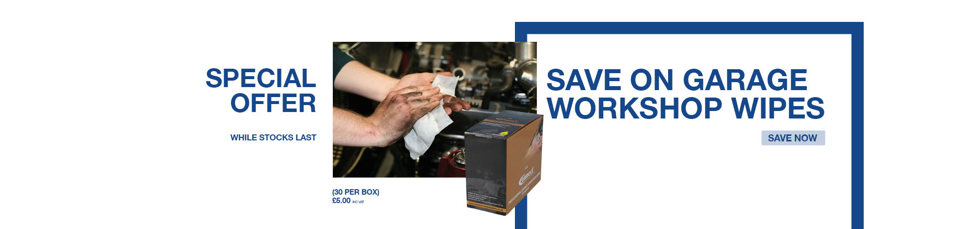 Special Offer - Professional Garage Workshop Wipes