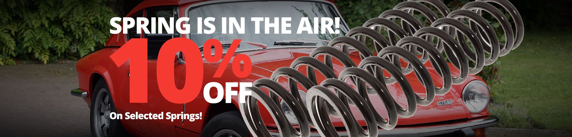 Save 10% on Selected Springs
