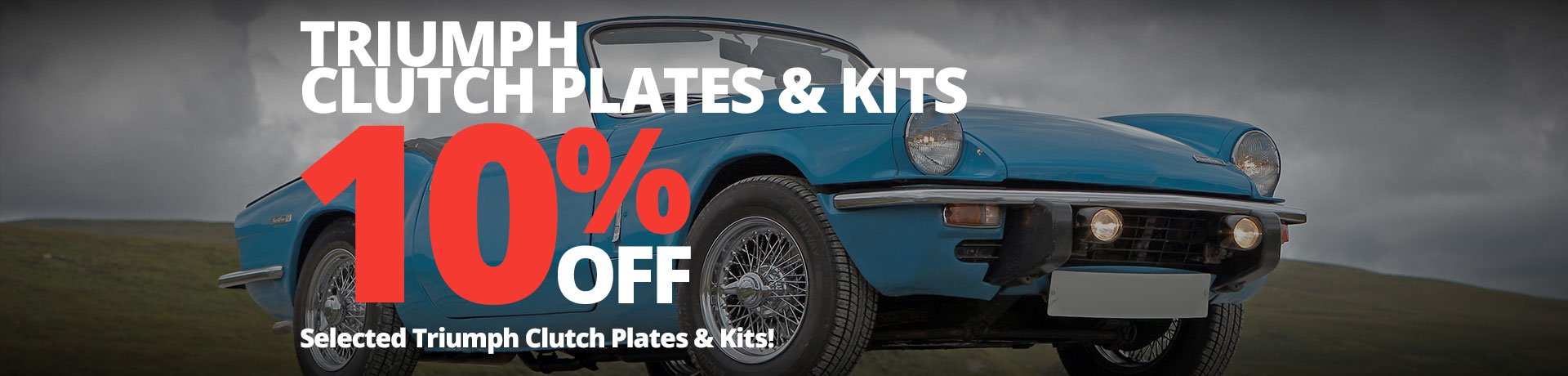 10% off Triumph Clutch Plates & Kits