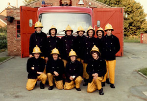 Bill & Graham became Retained members of the Lincolnshire Fire Brigade