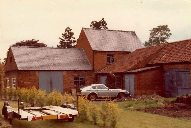 First Premises at Digby House, Brant Broughton 1982