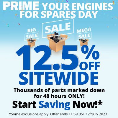 Spares Day - 12.5% Off Sitewide