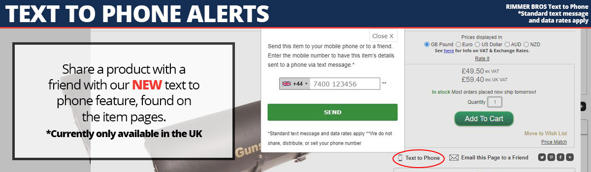 Text to Phone Alerts