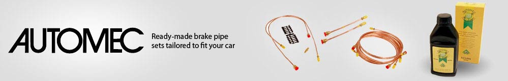 Automec - Ready made brake pipe sets tailored to fit your car